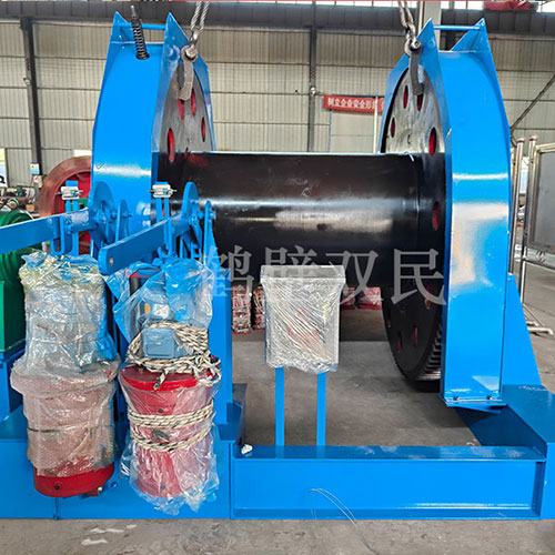 鶴壁雙民鑿井絞車25噸雙筒、16噸雙筒展示與發(fā)貨！